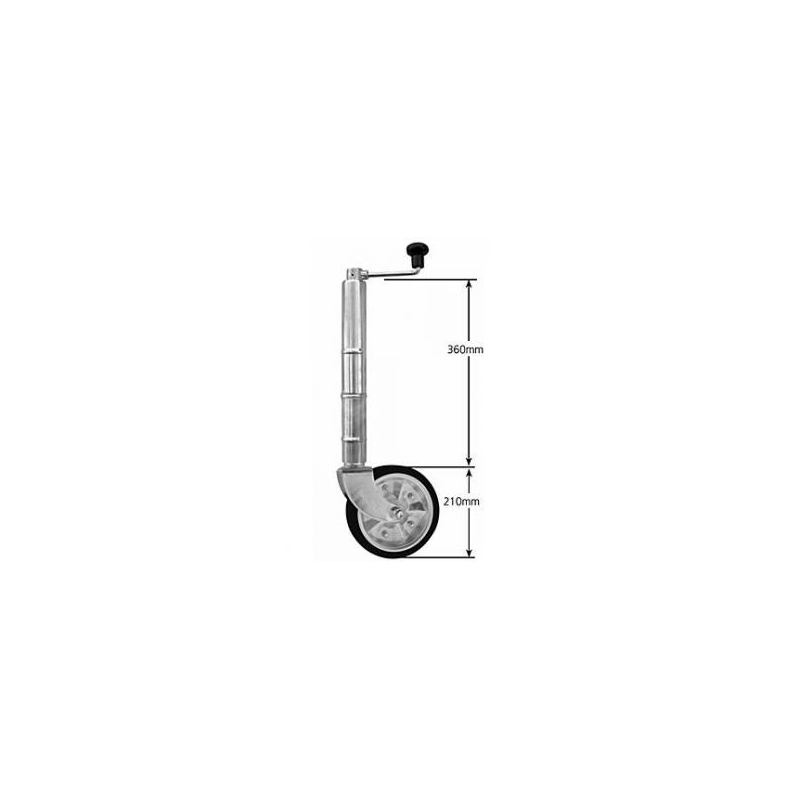 8" Standard Trailer Jockey Wheel (Clamp On Style) For Trailer 8" Standard Trailer Jockey Wheel (Clamp On Style) For Trailer