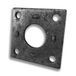 39mm Round Electric/Mechanical Mounting Plate for trailer