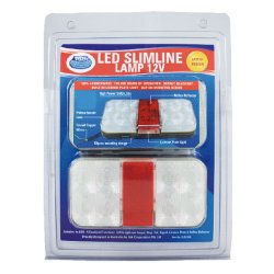 12V Slimline LED Trailer Lights (Rectangular) for trailer