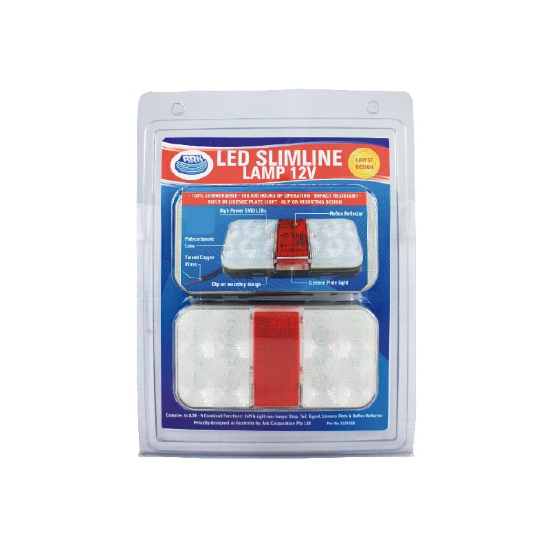 12V Slimline LED Trailer Lights (Rectangular) for trailer 12V Slimline LED Trailer Lights (Rectangular) for trailer