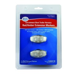 Ark Ezi-Connect Trailer Boat Harness Red/Amber Extension Markers for trailer