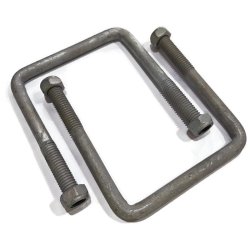 Trailer Winch Mounting U-Bolts to Suit 100mm x 100mm Drawbar for trailer