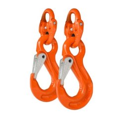 8mm Vehicle Chain Safety Hook Set (4000kg Rated) for car and trailer