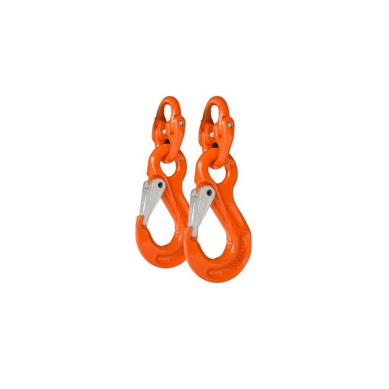 8mm Vehicle Chain Safety Hook Set (4000kg Rated) for car and trailer 8mm Vehicle Chain Safety Hook Set (4000kg Rated) for car and trailer