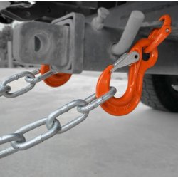 10mm Vehicle Chain Safety Hook Set (4000kg Rated) for car and trailer