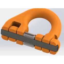 10mm Vehicle Chain Safety Hook Set (4000kg Rated) for car and trailer
