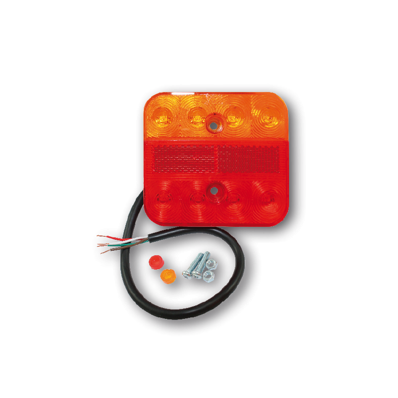 Ark LED Ultra Slim Lamp Multi-Volt (Square) for trailer Ark LED Ultra Slim Lamp Multi-Volt (Square) for trailer