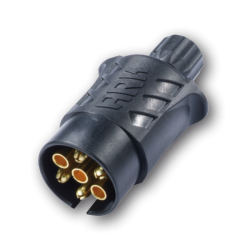 7 Pin Large Round Plastic Magnetic Trailer Plug for trailer