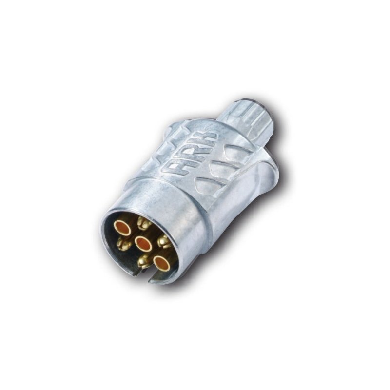 7 Pin Large Round Metal Trailer Plug for trailer 7 Pin Large Round Metal Trailer Plug for trailer
