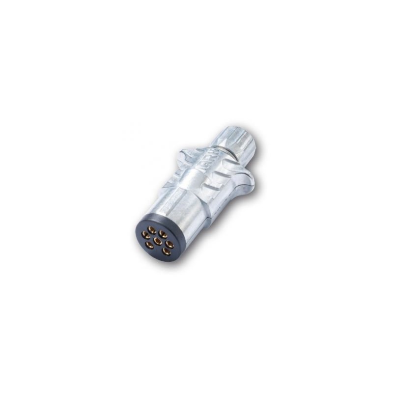 7 Pin Small Round Metal Plug for trailer 7 Pin Small Round Metal Plug for trailer