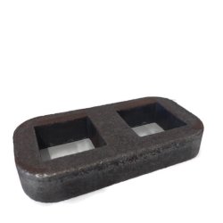 45 SQ 3" Drop Plate Suits 45mm x 45mm SQ Axle for trailer