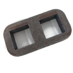 45 SQ 3" Drop Plate Suits 45mm x 45mm SQ Axle for trailer