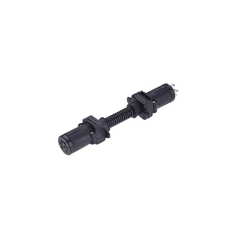 7 Pin Small Round Socket on Car to 6 Pin Small Round Plug on Trailer 7 Pin Small Round Socket on Car to 6 Pin Small Round Plug on Trailer