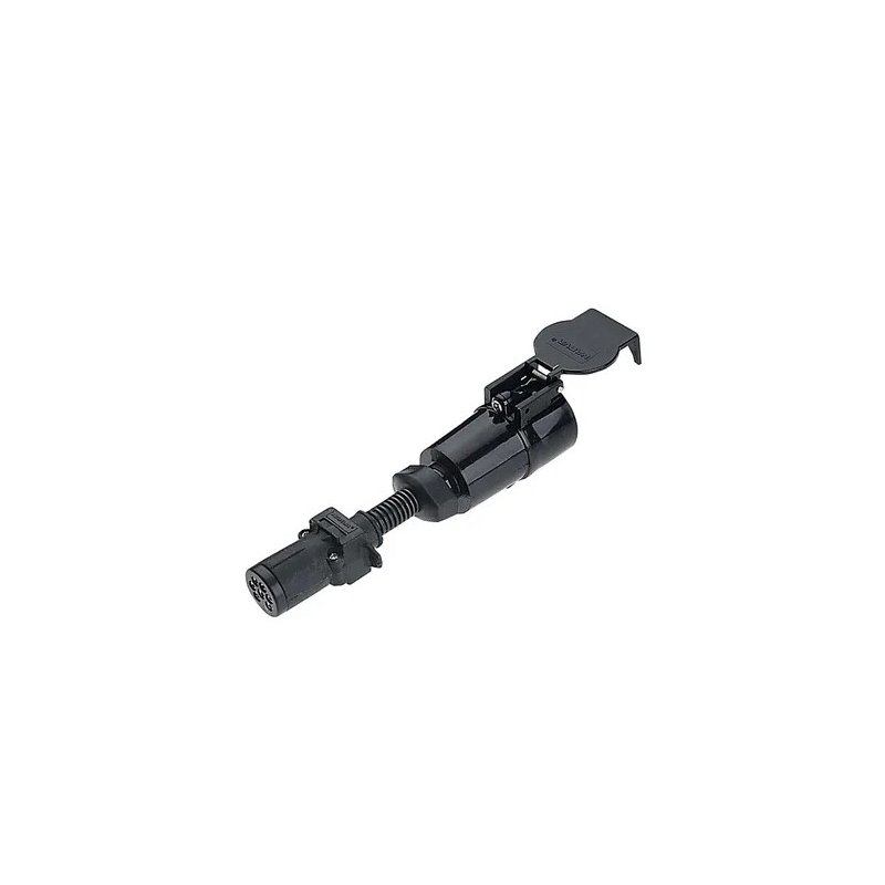 6 Pin Small Round Socket on Car to 7 Pin Large Round Plug on Trailer 6 Pin Small Round Socket on Car to 7 Pin Large Round Plug on Trailer