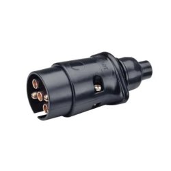 5 Pin Large Round Plastic Trailer Plug