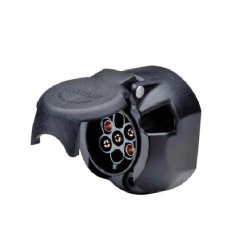 5 Pin Large Round Plastic Socket for trailer