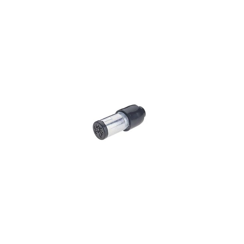 7 Pin Small Round Metal Trailer Plug 7 Pin Small Round Metal Trailer Plug