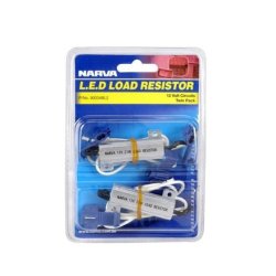 12 Volt 21 Watt LED Load Resistor Twin Pack