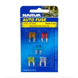 Mini Blade Fuse Assortment (Pack of 5) for car
