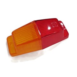 Red & Amber Side Marker Lens (Coffin Shaped) for trailer