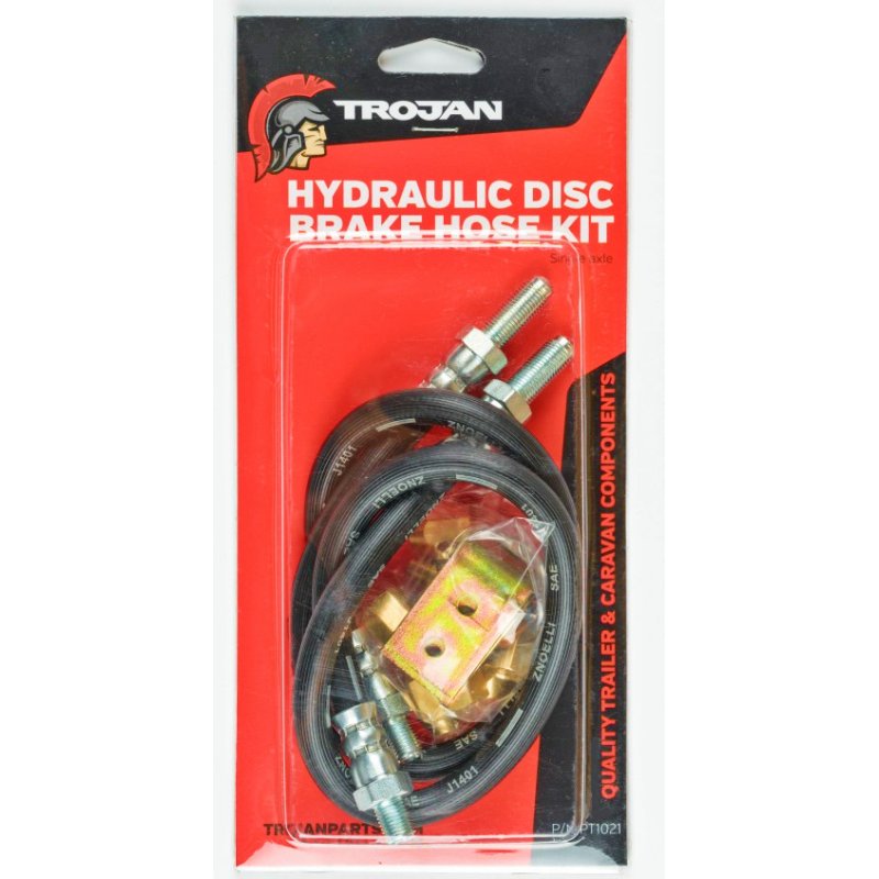 Hydraulic Disc Hose Fitting Kit To Suit Single Axle Trailer Hydraulic Disc Hose Fitting Kit To Suit Single Axle Trailer