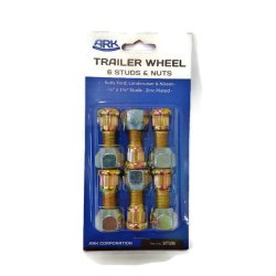 1/2" Trailer Wheel Studs (Pack of 6) for trailer