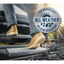 CAMCO RV Step Rug (Grey) for trailer