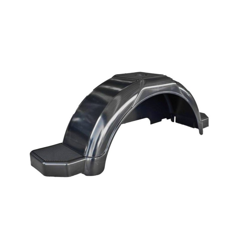 Single Black Plastic Mudguard Suits 14" Rims Single Black Plastic Mudguard Suits 14" Rims