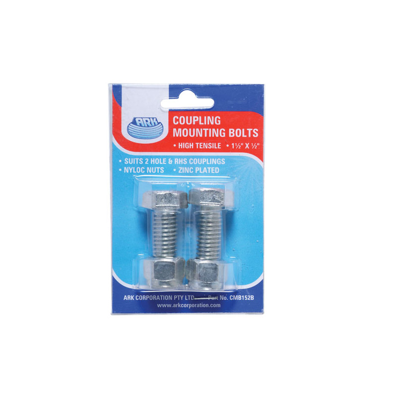 Trailer Coupling Mounting Bolts (Pack of 2) For Trailer