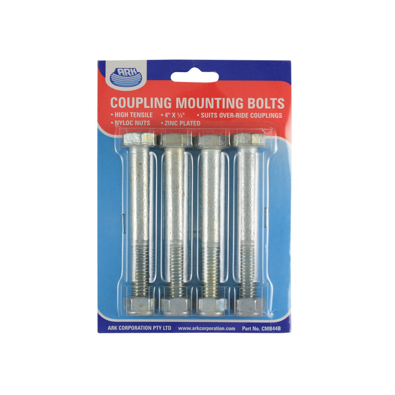 Trailer Coupling Mounting Bolts (Pack of 4) For Trailer