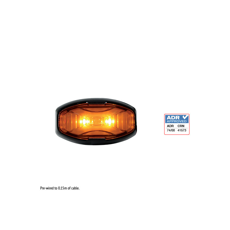 LED Front Side Outline Marker (Pack of 2) For Trailer