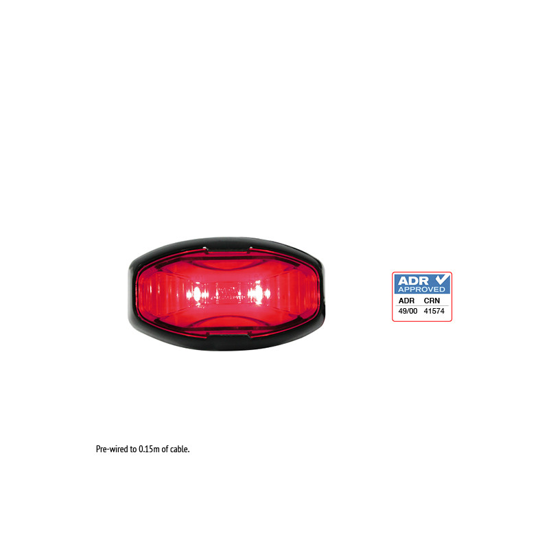 LED Rear Side Outline Marker (Pack of 2) For Trailer LED Rear Side Outline Marker (Pack of 2) For Trailer