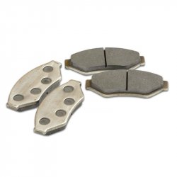 Hydraulic Disc Brake Pads Stainless Steel Backed (Pack of 4) For Trailer