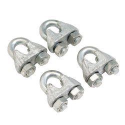 Brake Cable Clamps (Pack of 4) For Trailer