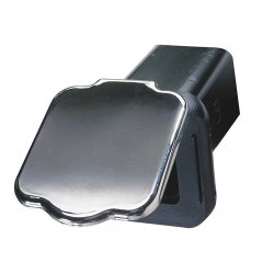 Fixed Hitch Receiver Cover (Chrome)