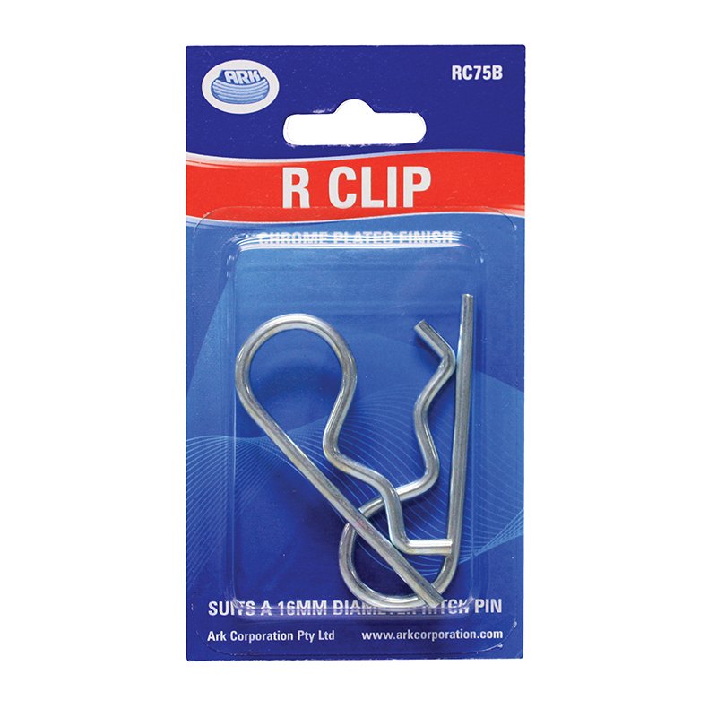 R-Clip To Suit Hitch Pin (Pack Of 2) For Trailer