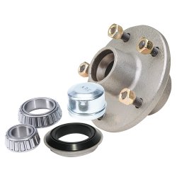 Ford Galvanised Trailer Hub Kit (Holden Bearings)