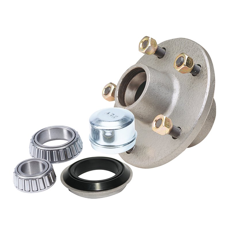 HT Galvanised Trailer Hub Kit (Holden Bearings)