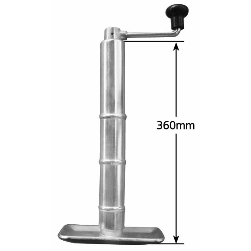 Short Standard Adjustable Stand (650kg) For Trailer