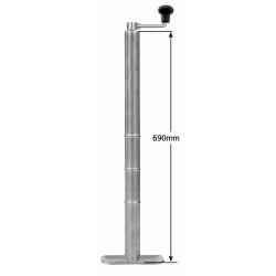 Tall Standard Adjustable Stand (650kg) For Trailer