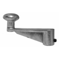 Manutec Heavy Duty Jockey Wheel Handle (Roll Pin) For Trailer