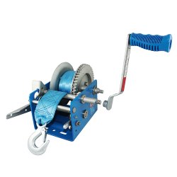 Boat Winch With Brake Lever System For Trailer