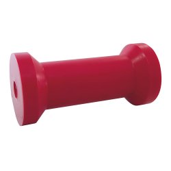 6" Keel Boat Trailer Roller (Red) For Trailer