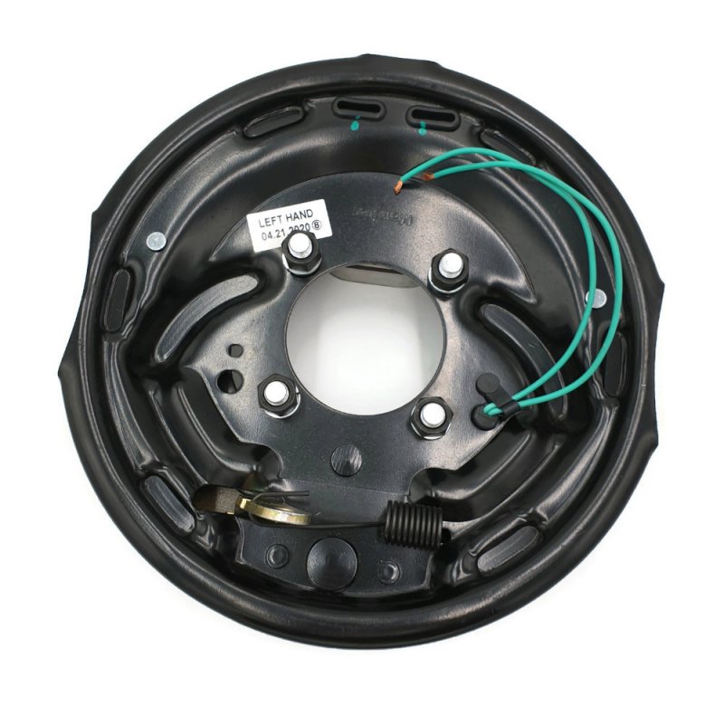 10" Electric Trailer Backing Plate (Left Side) For Trailer 10" Electric Trailer Backing Plate (Left Side) For Trailer