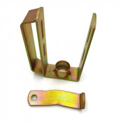 Twin Coupling Lock (Zinc Plated) For Trailer