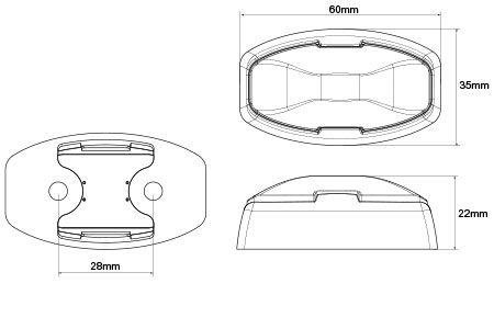 Side Marker For Trailer