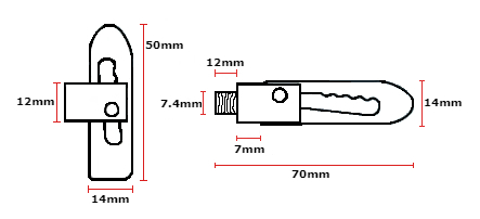 Tailgate Anti Rattle Latch For Trailer