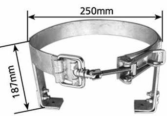 Small Adjustable Gas Bottle Holder (4.5kg)