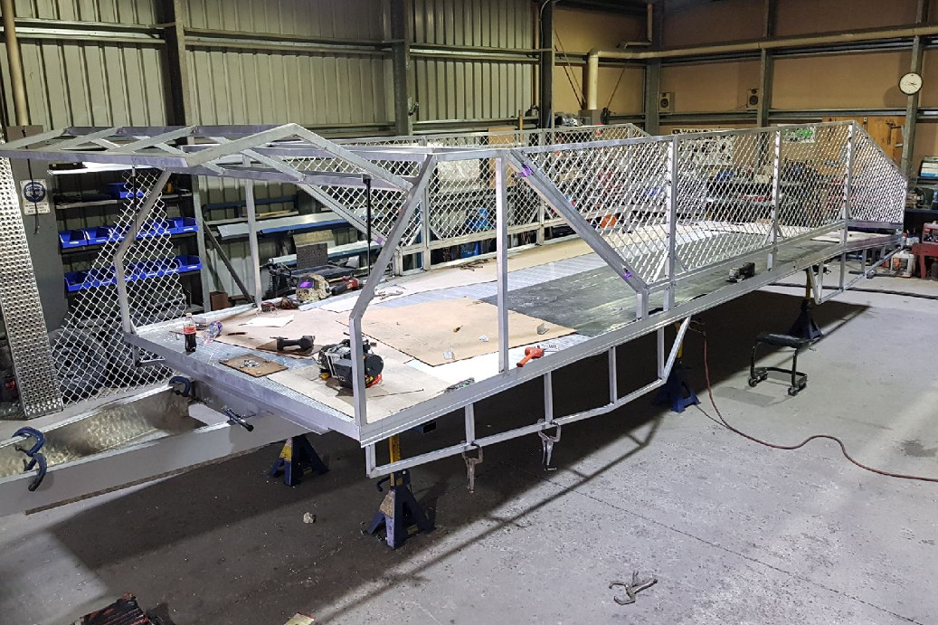 Trailer construction in our Adelaide workshop